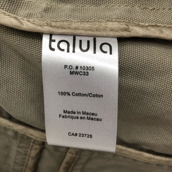 Aritzia Talula Khaki Blazer with Lace Ribbon Belt - Picture 5 of 6